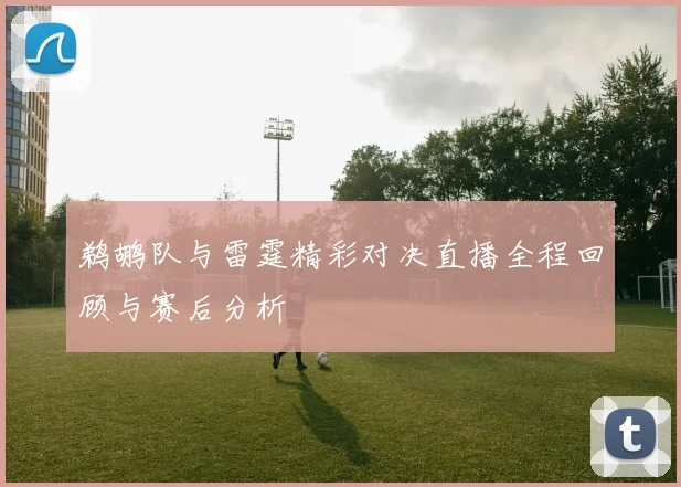 鹈鹕队与雷霆精彩对决直播全程回顾与赛后分析